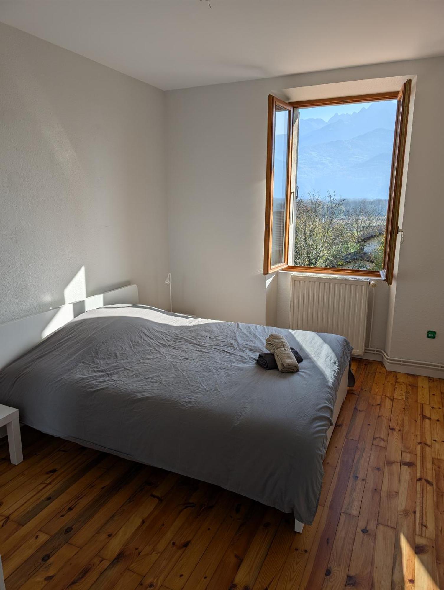 Appart 65M2 Avec 2 Chambres Dans Ferme Renovee - Parking Gratuit - Grande Vue Montagnes Montbonnot-Saint-Martin Zewnętrze zdjęcie
