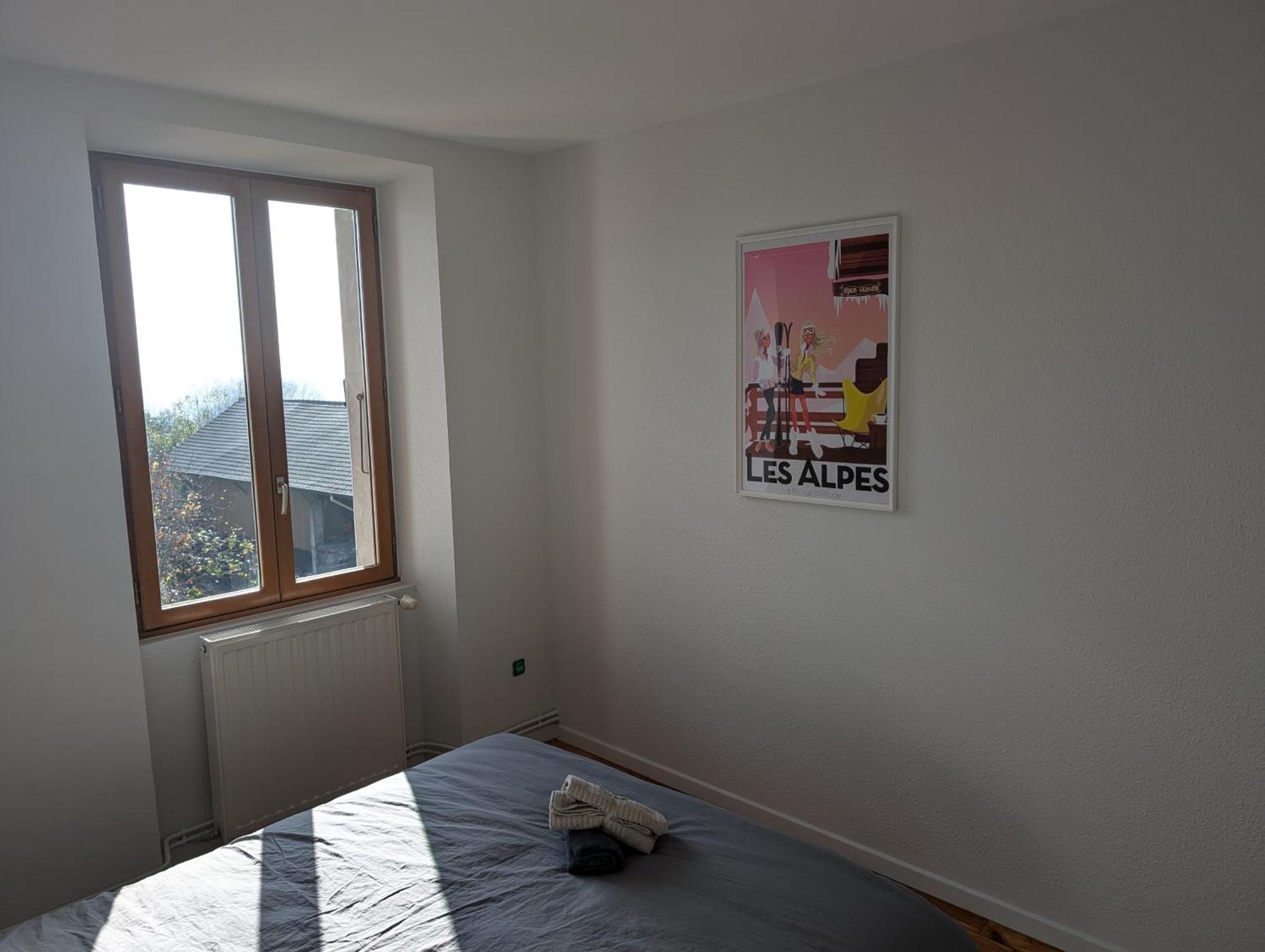 Appart 65M2 Avec 2 Chambres Dans Ferme Renovee - Parking Gratuit - Grande Vue Montagnes Montbonnot-Saint-Martin Zewnętrze zdjęcie